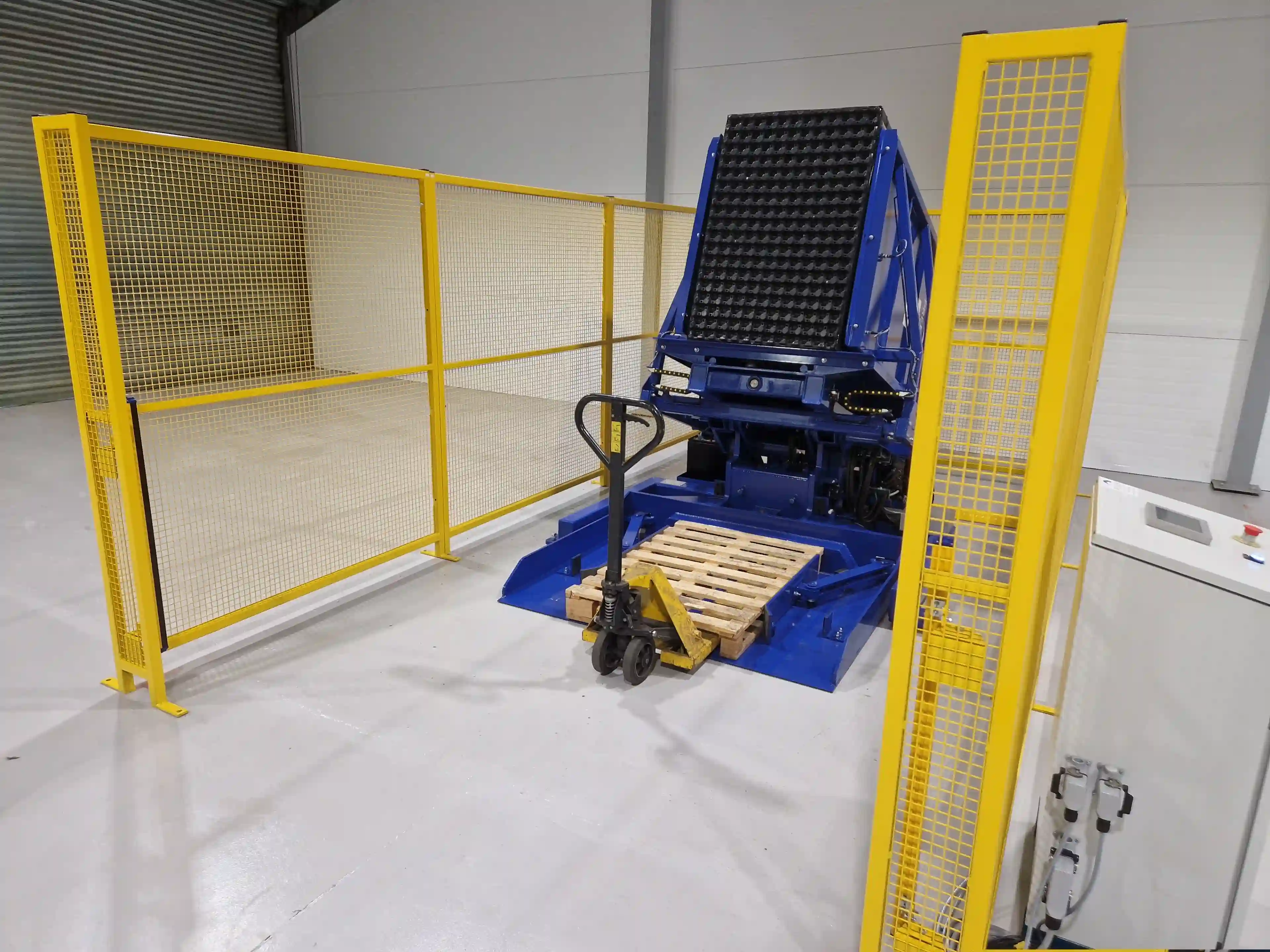 Pallet Changer Premier Pallet en action