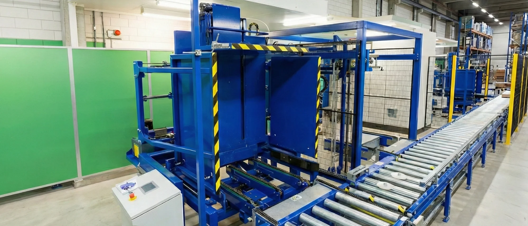 pallet changer inline full automatique