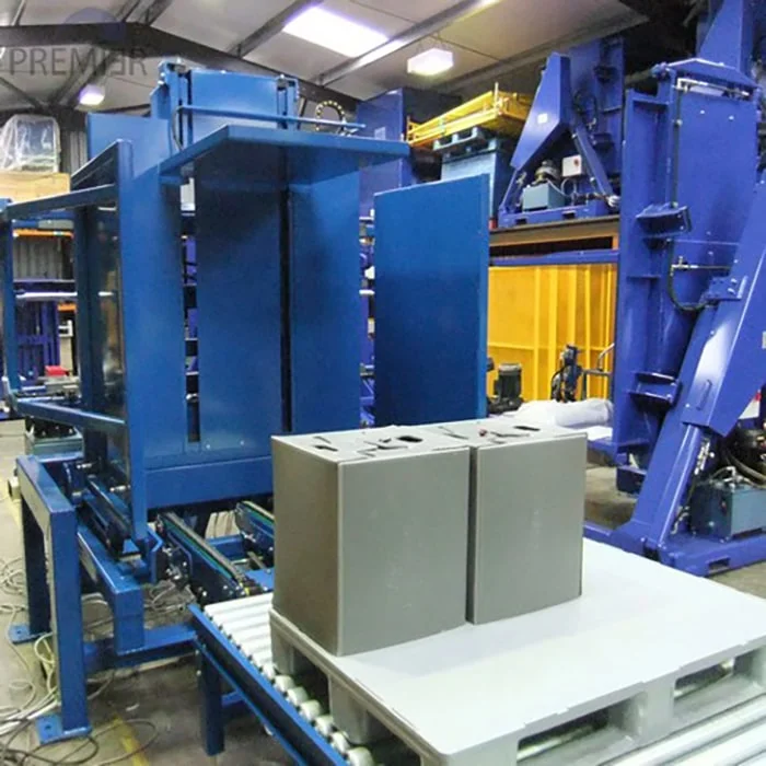 Pallet changer inline