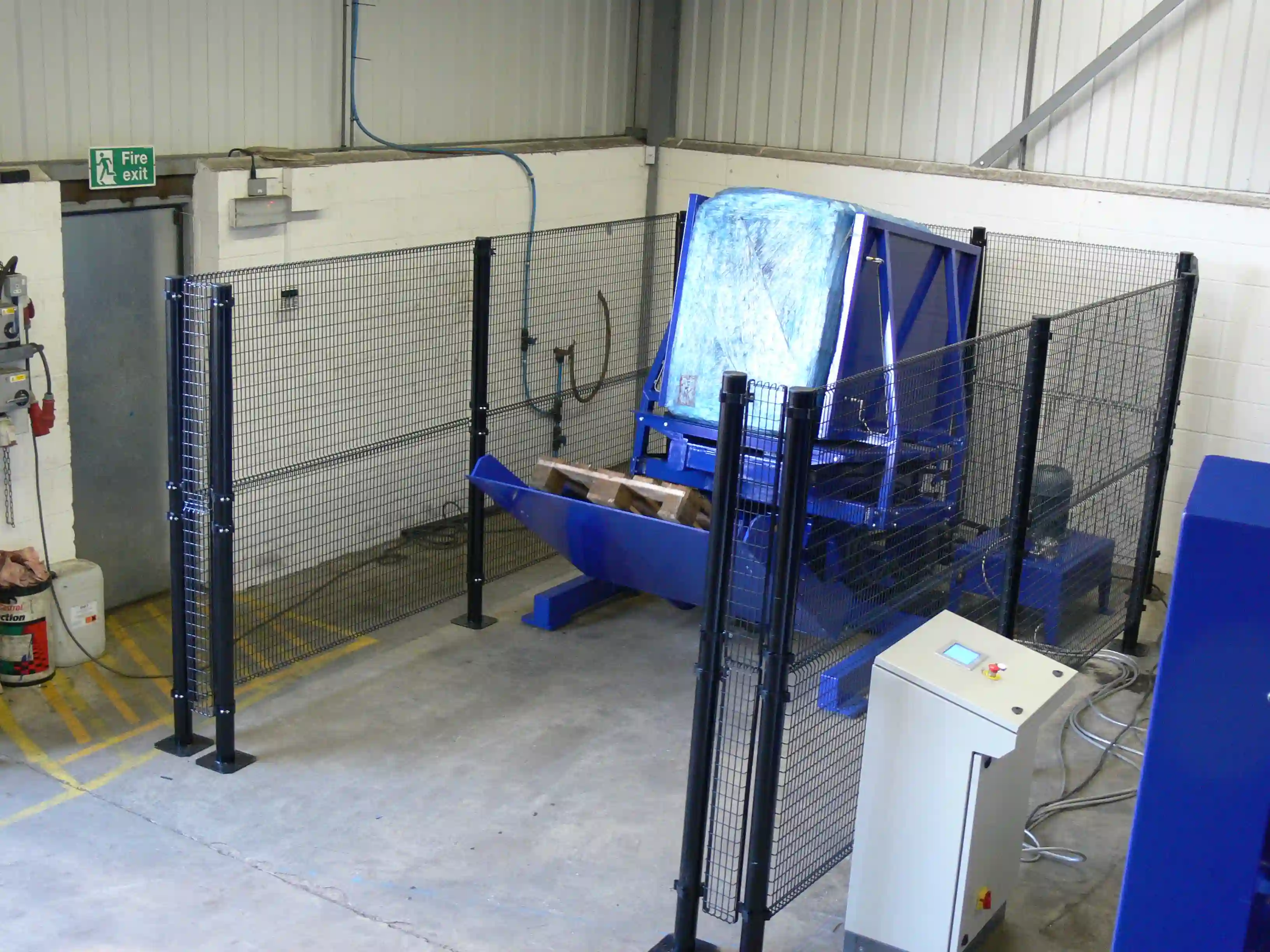 Pallet changer phase 2 retour pallete
