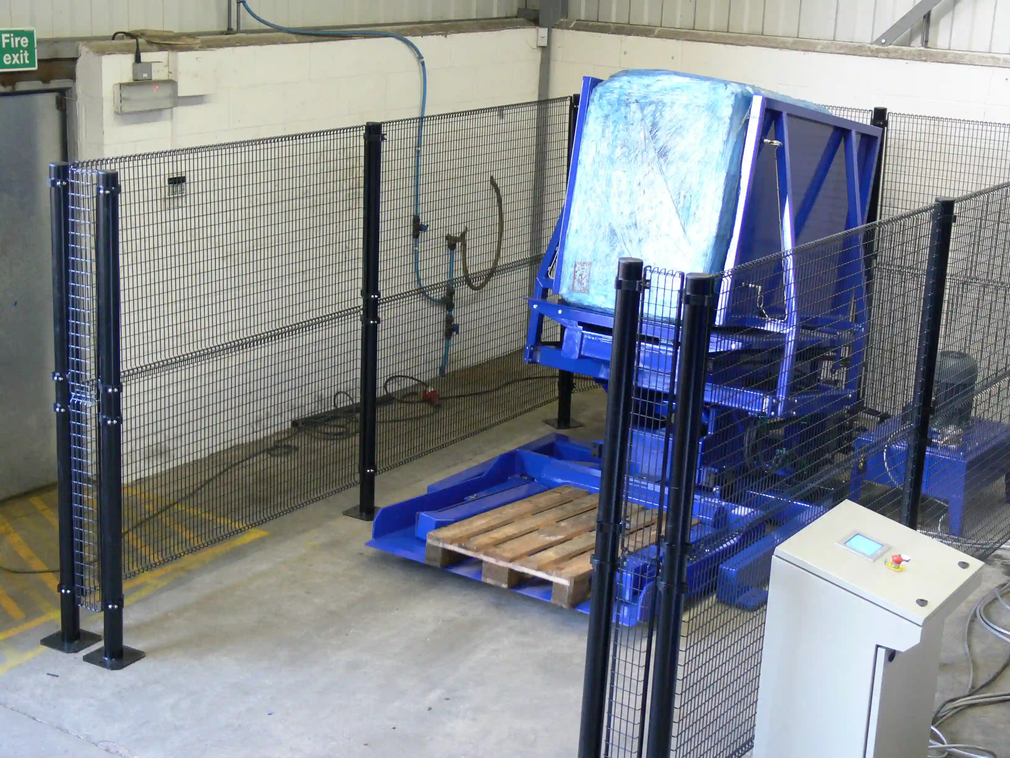 Pallet changer phase 3 palette au sol