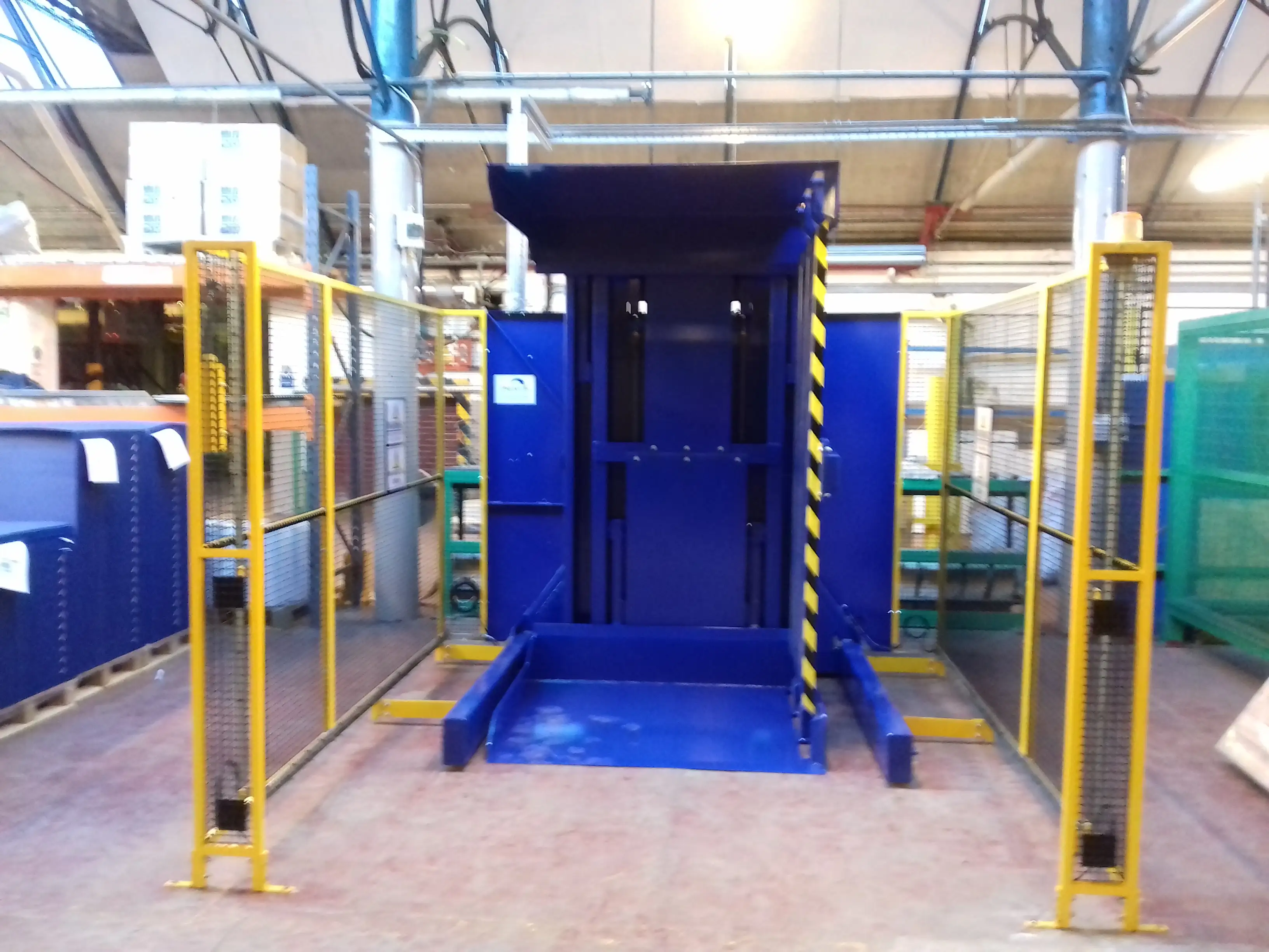 Fsdc b auto vide premier pallet